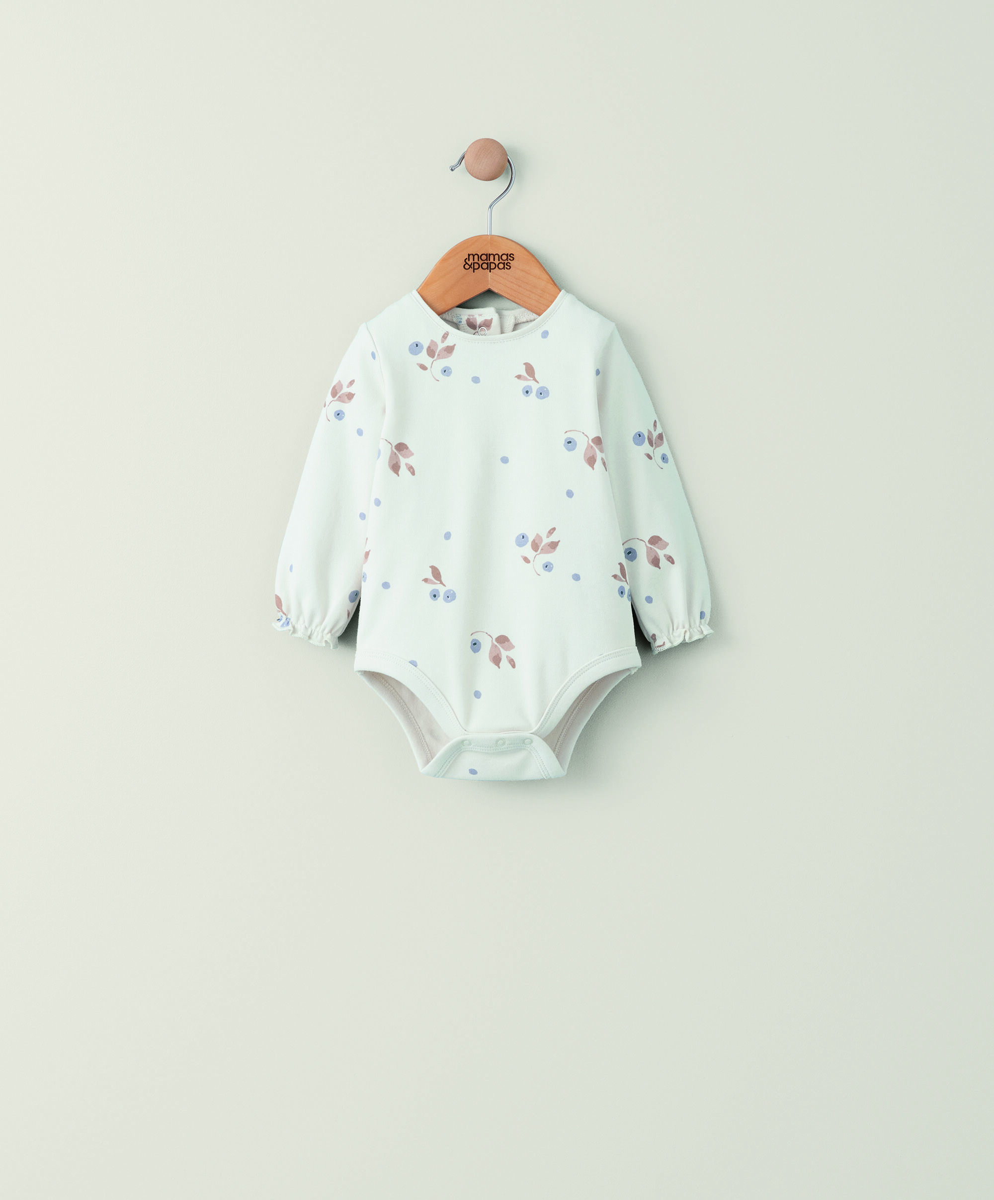 Berry Floral Bodysuit image number 1