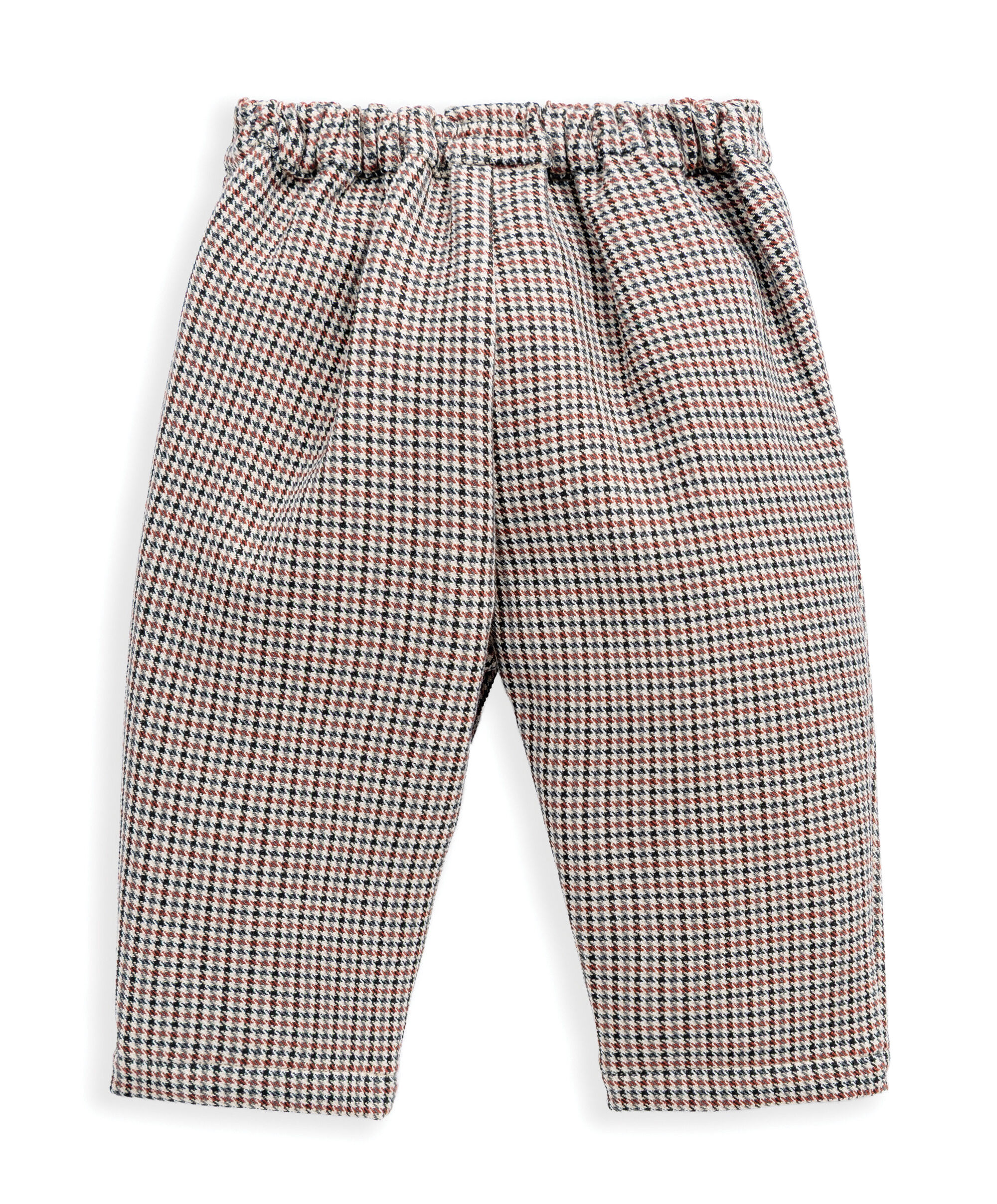 Grey Smart Check Trousers image number 3