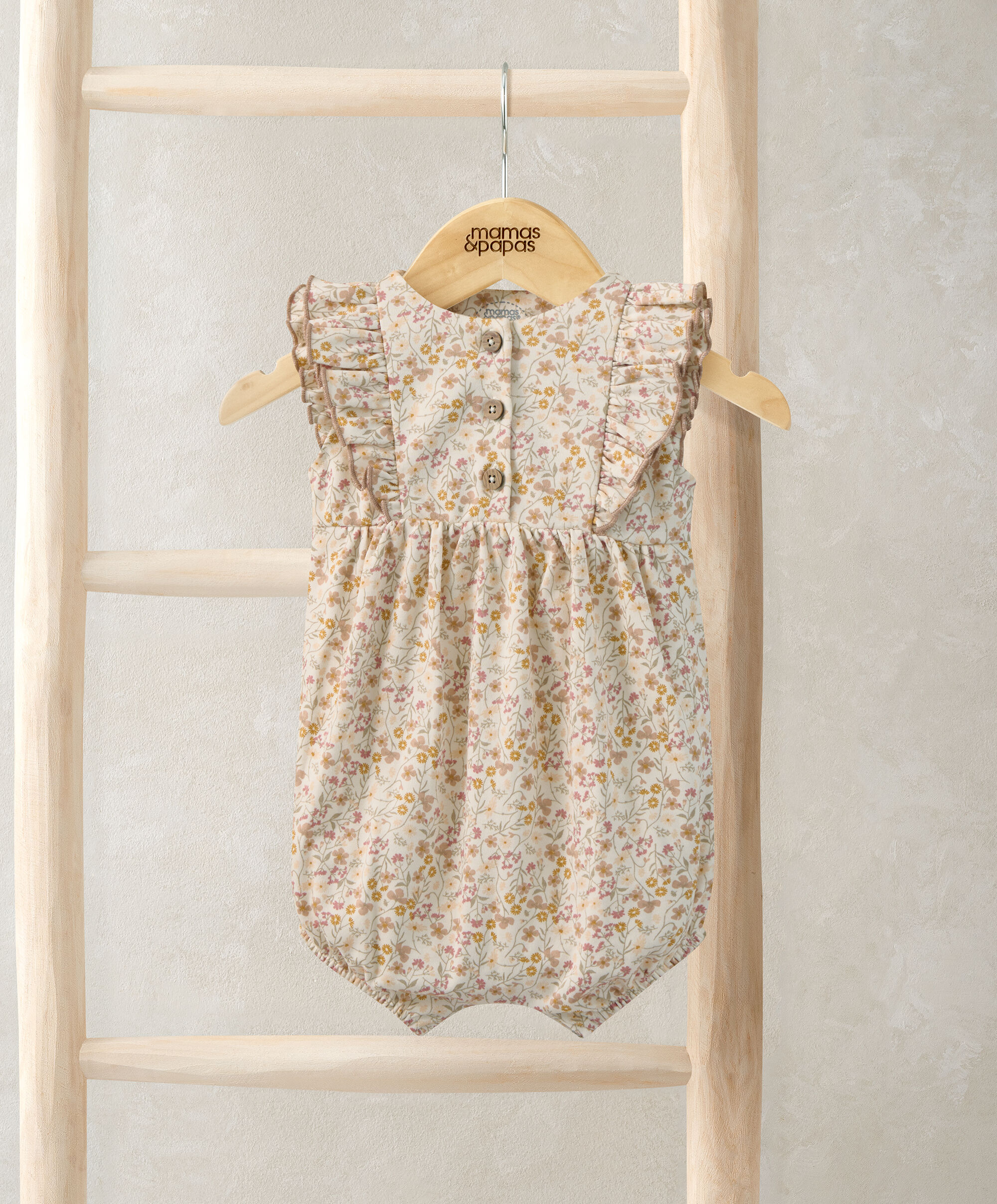 Ditsy Shortie Romper image number 1