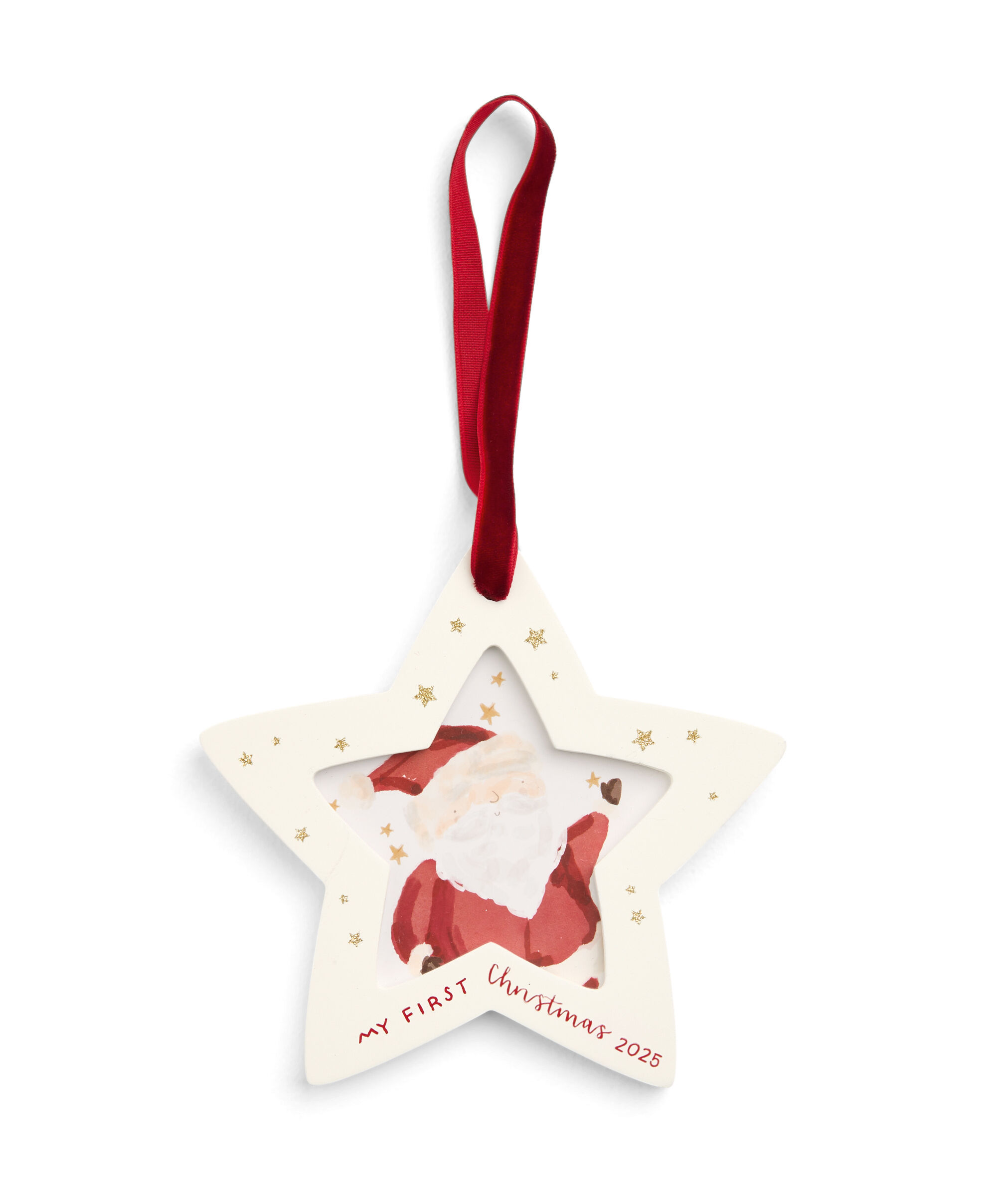 Xmas Hanging Dec Frame - Star image number 2