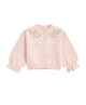 Floral Embroidered Cardigan - Pink image number 2