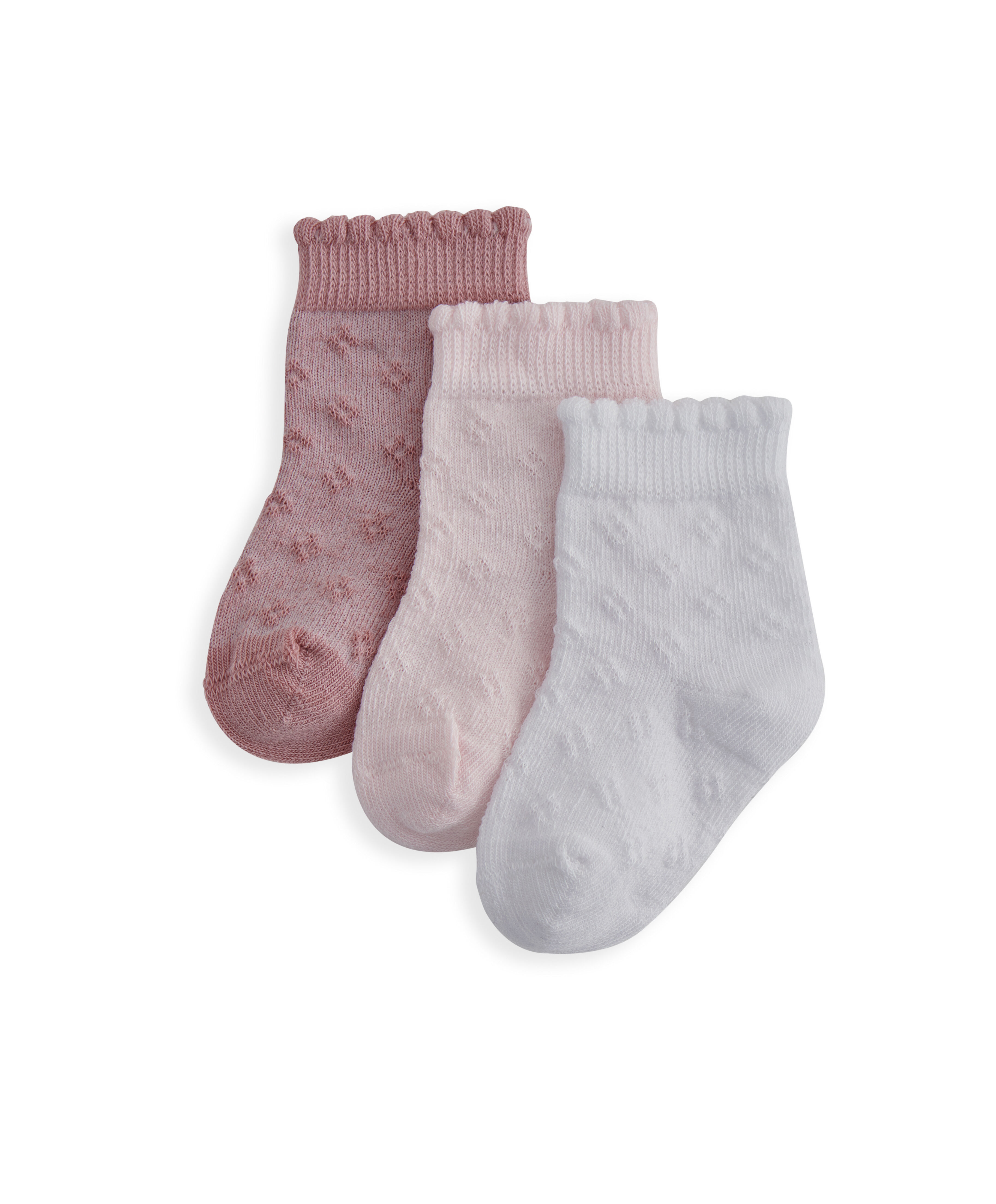 Pointelle Socks (3 Pack)