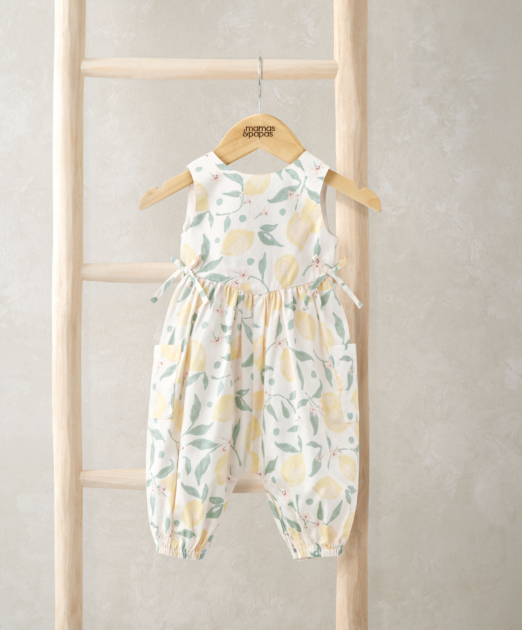 Lemon Print Romper