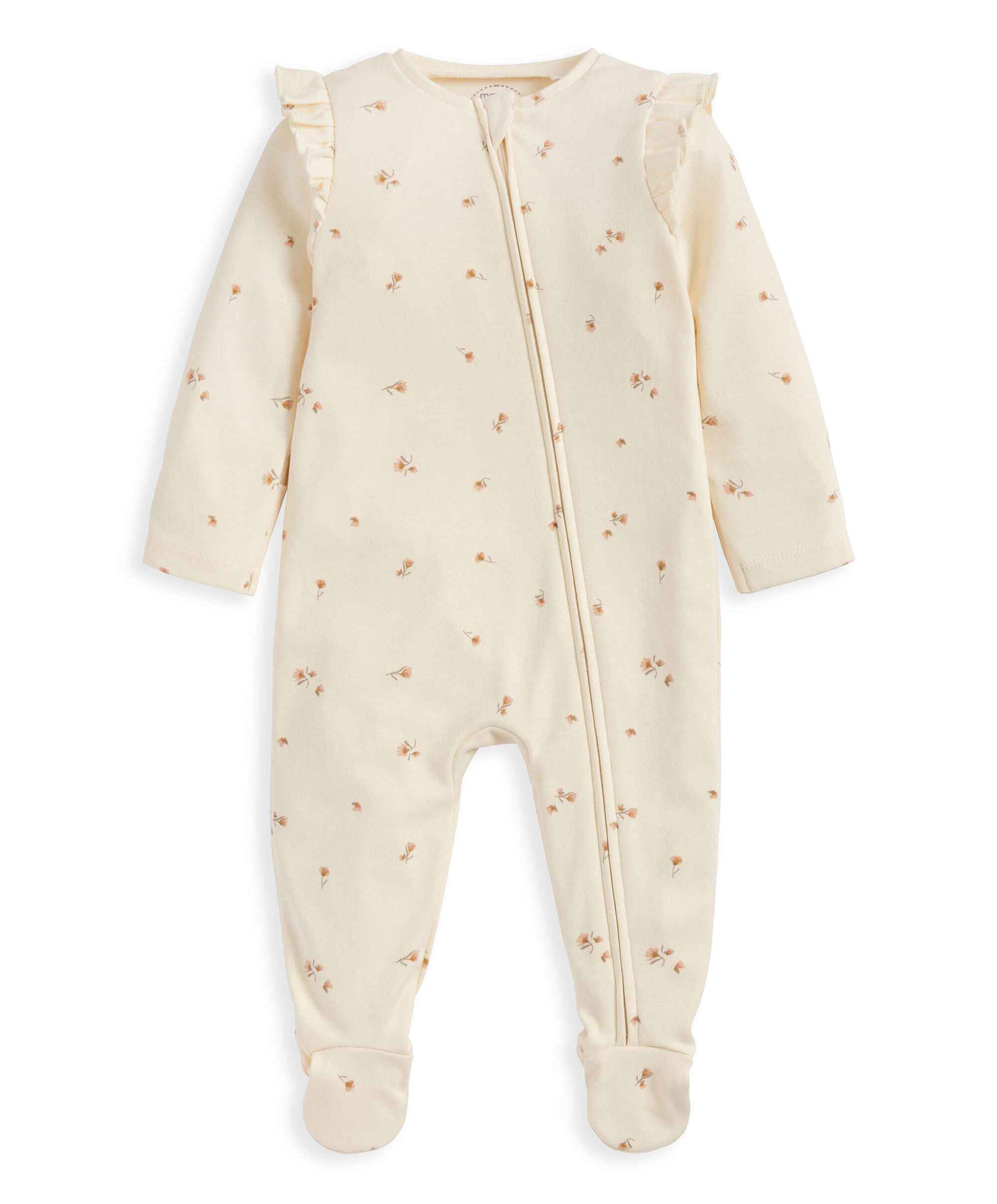 Floral Zip Sleepsuit image number 2