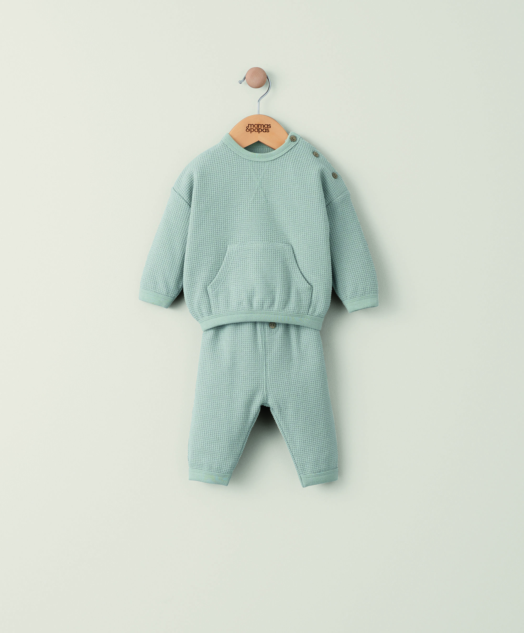 Waffle Jumper & Legging Set - 2 Piece Set