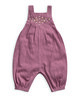 Embroidered Crinkle Jersey Dungaree - 2 Piece Set image number 4