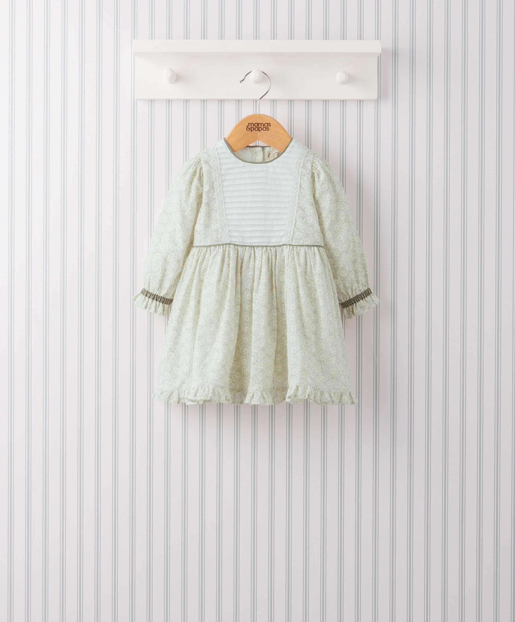 Pintuck Front Dress - Laura Ashley