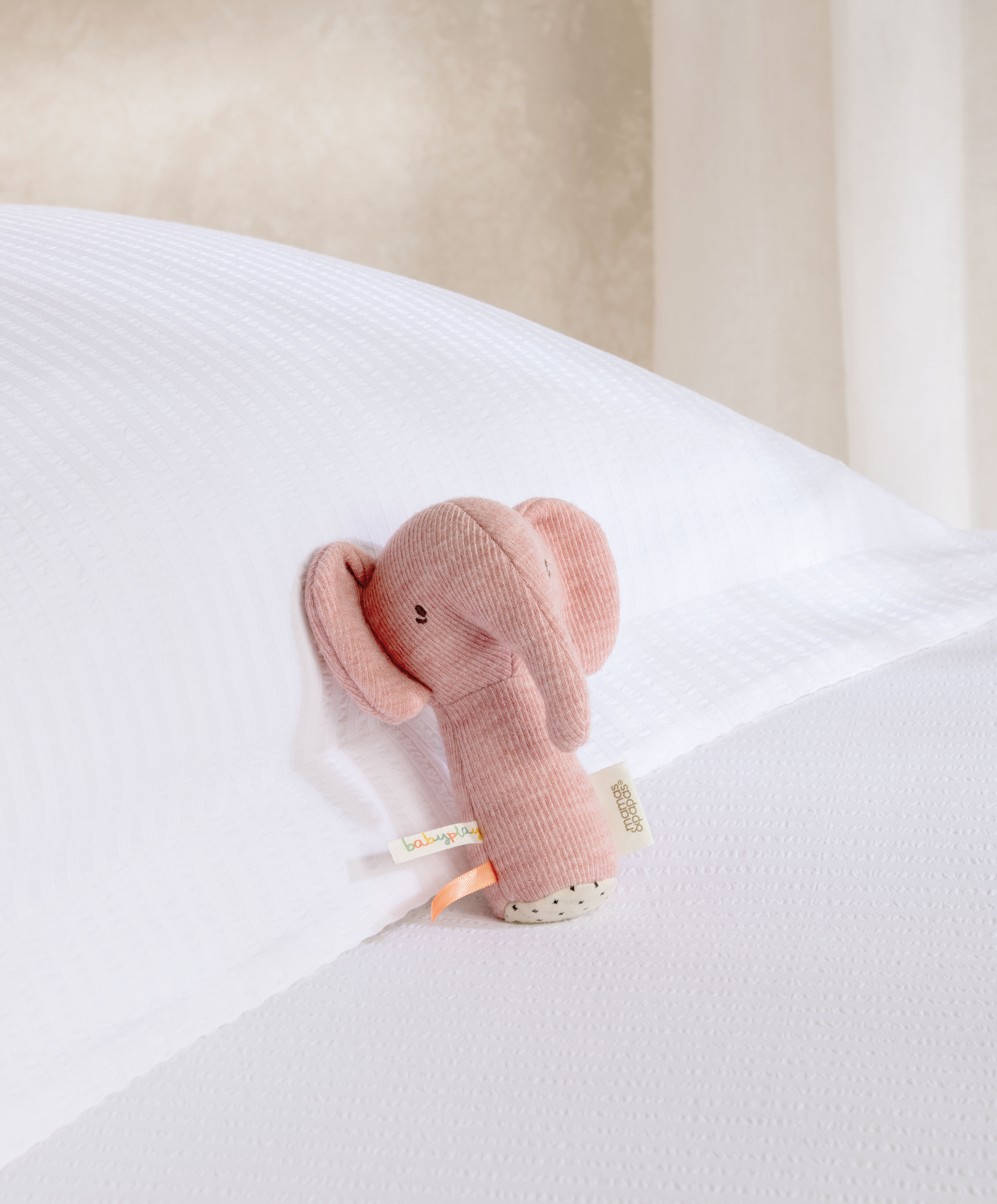 Mini Rattle - Edie Elephant