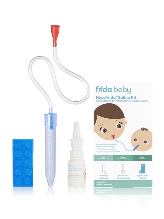 Buy Fridababy NoseFrida Saline Kit - Grooming | Mamas & Papas Kuwait