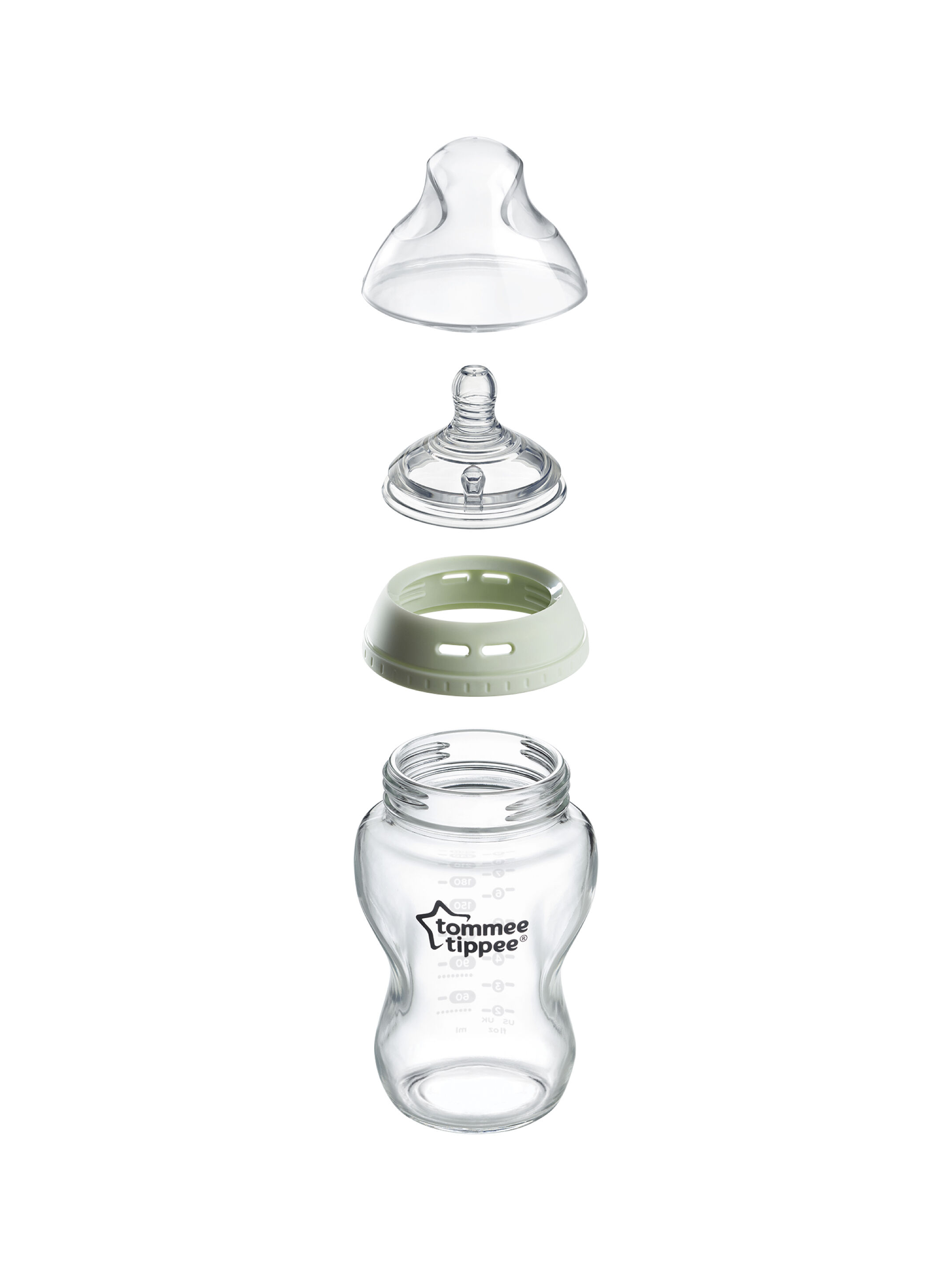 Tommee Tippee Advance Anti-Colic 250ml Glass Bottle image number 2