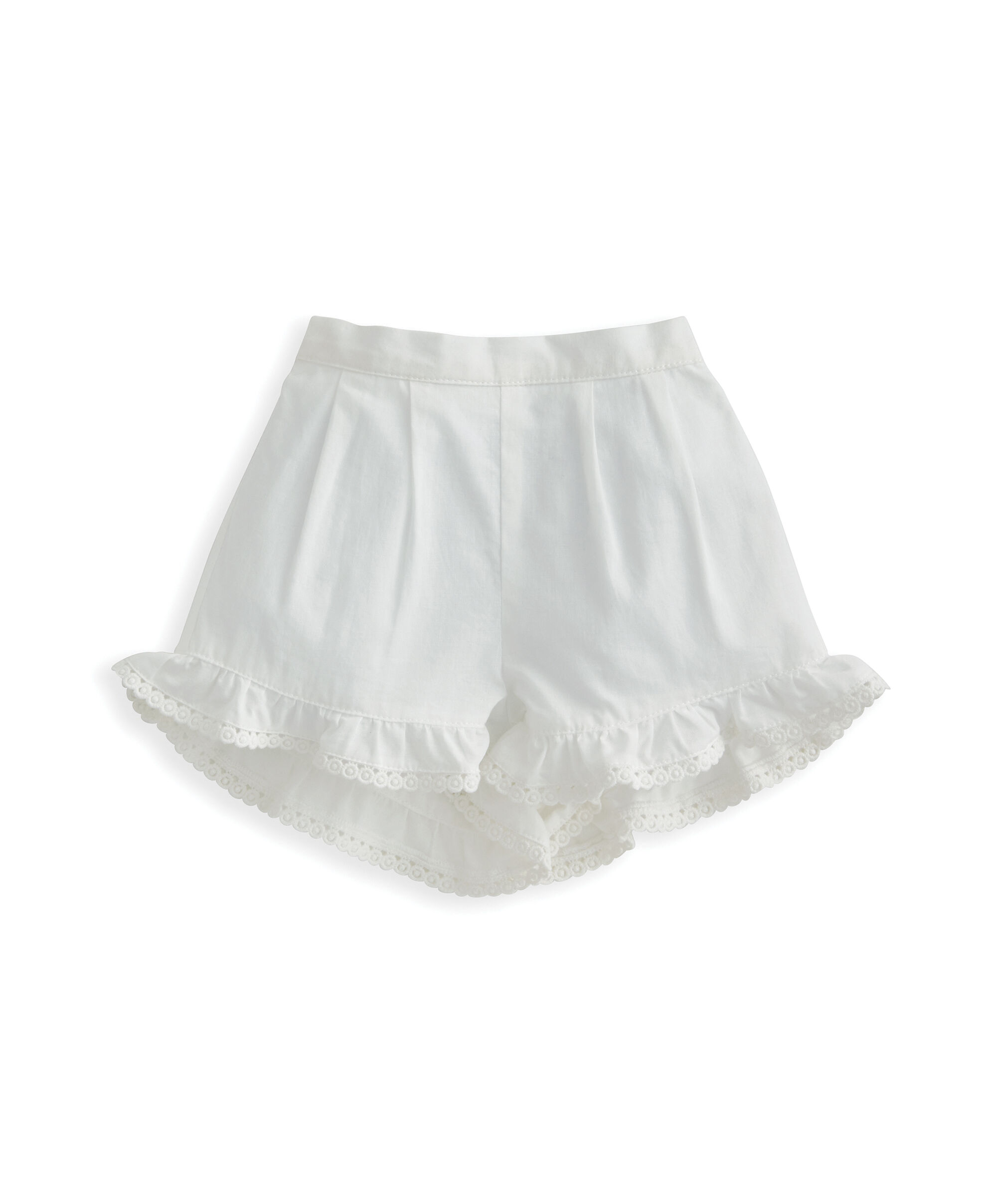 2 Piece Embroidered Frill Blouse & Short Set image number 4