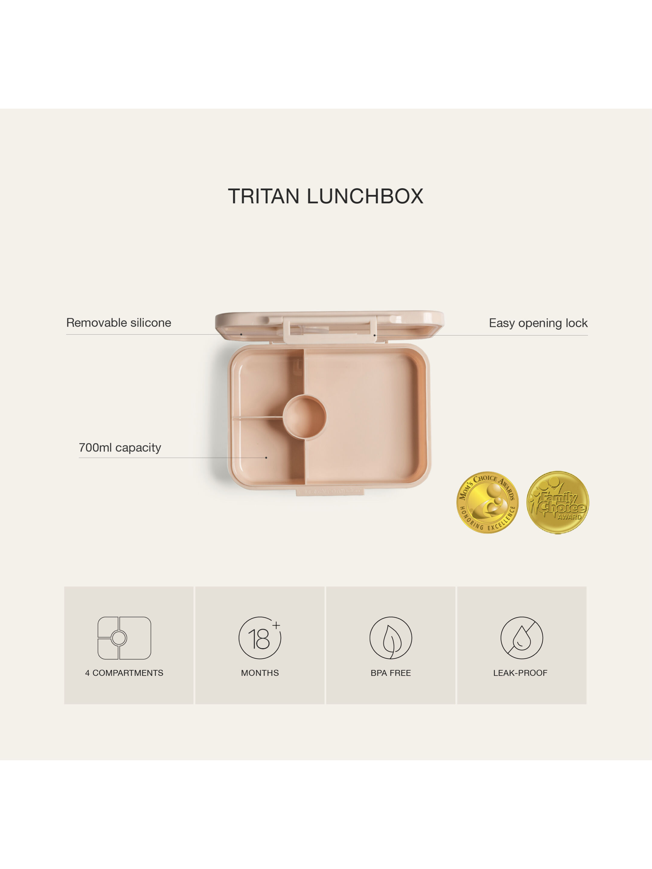 Tritan Lunchbox - Ballerina image number 6