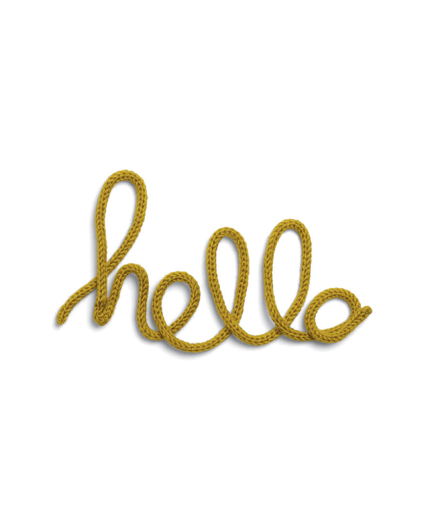 Hello Wall Art image number 1