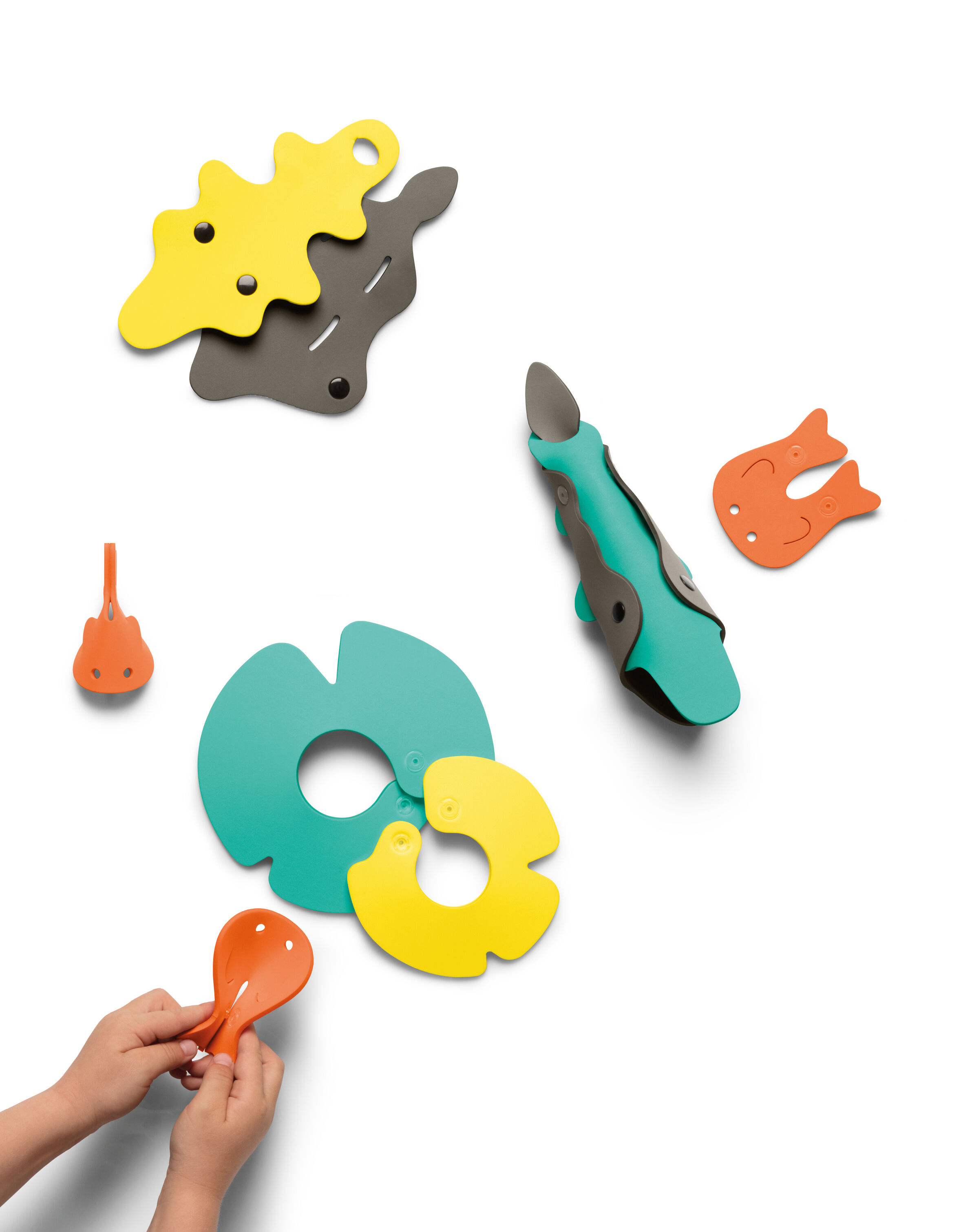 Quut Quutopia Bathtime Stories 3D Crocodile River