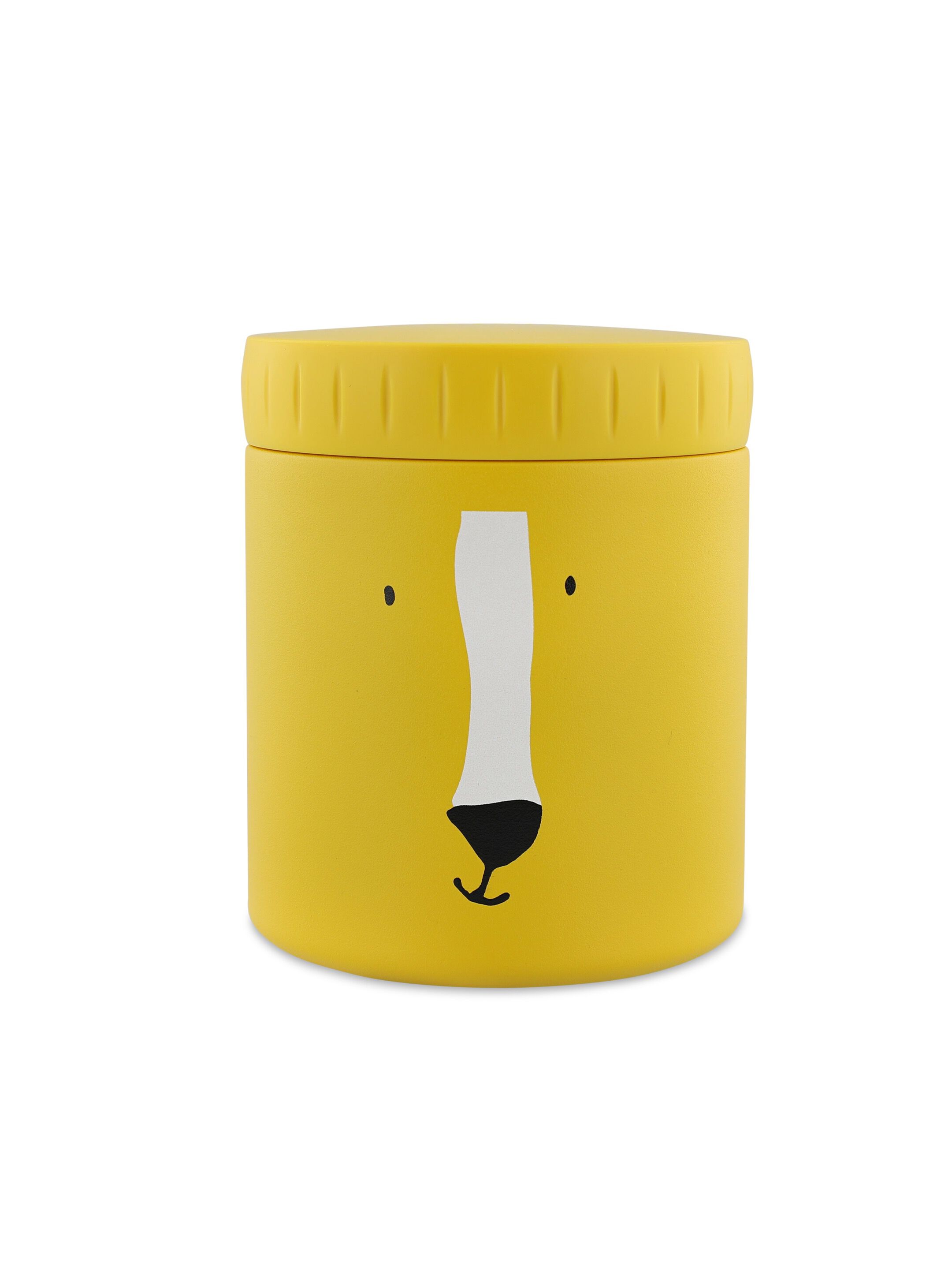 Trixie Insulated Food Jar (350ml) Mr. Lion - Yellow image number 1