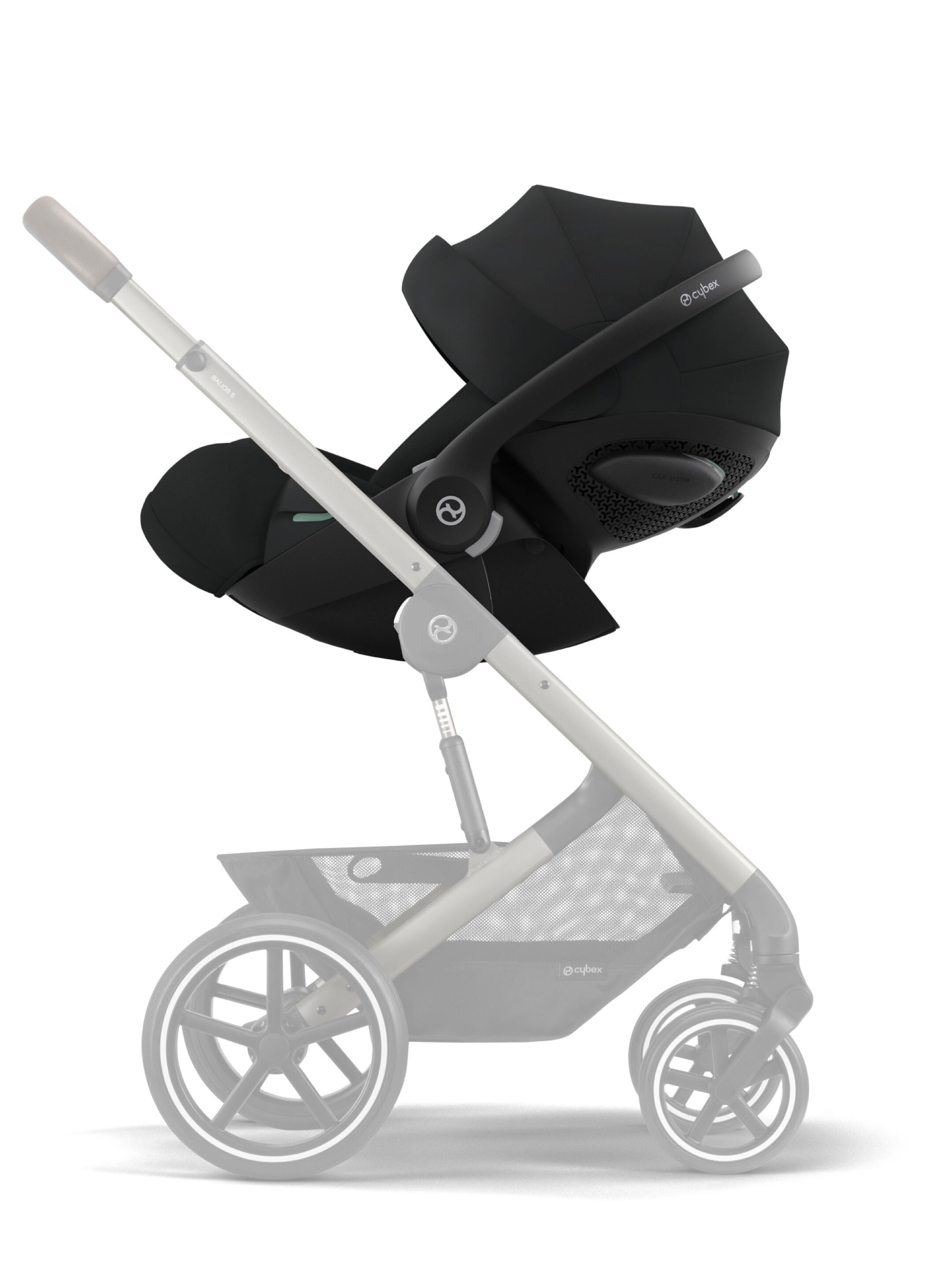 Cybex Cloud G i-Size Plus Infant Car Seat - Moon Black (from Birth to 2 Years/13 kg approx) image number 4