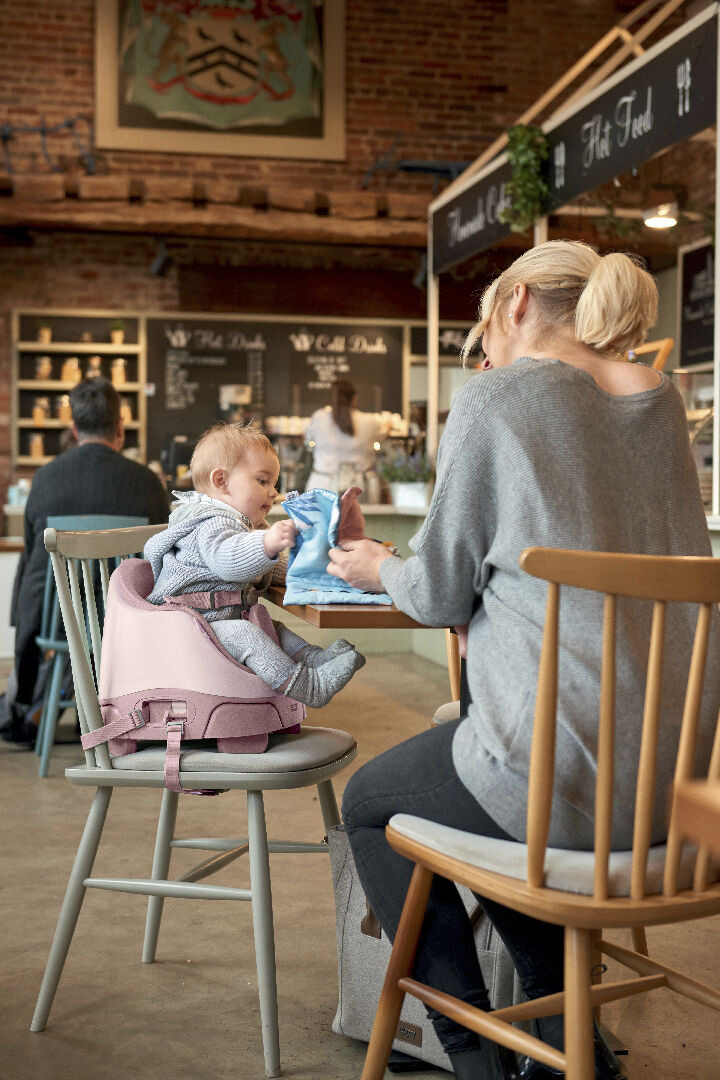 Bug 3-in-1 Floor & Booster Seat with Activity Tray - Blossom image number 5