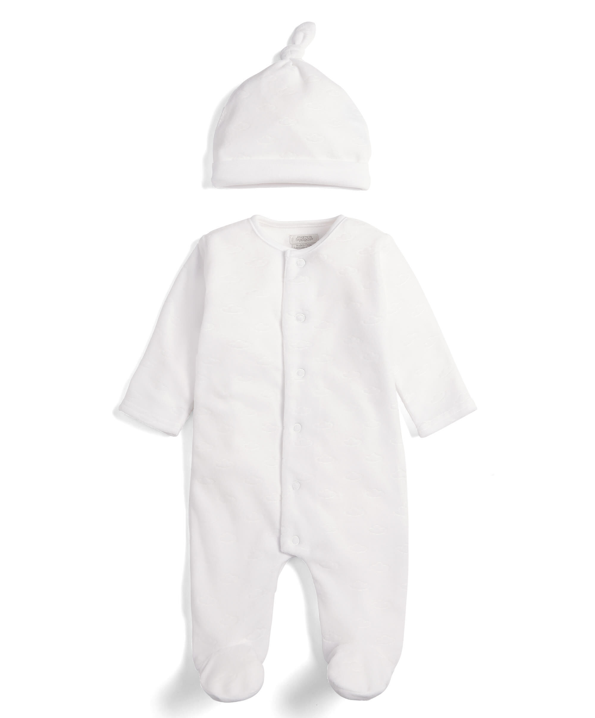Cloud Velour All In One with Hat