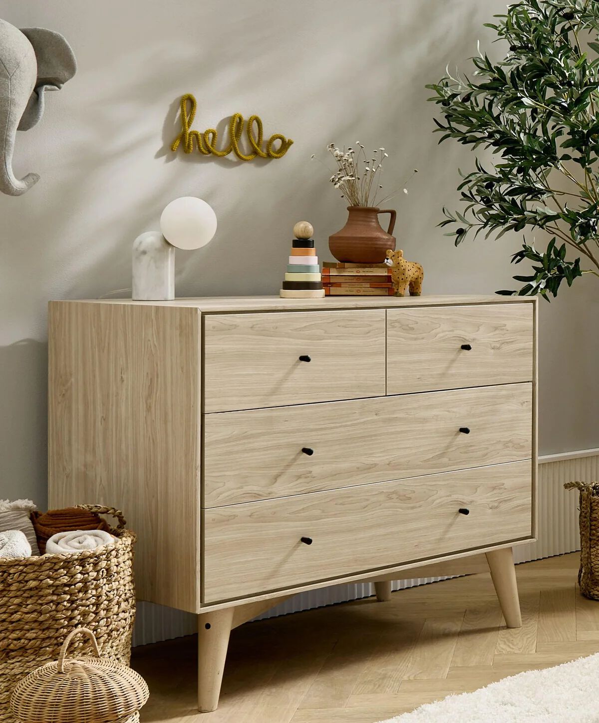 Coxley Nursery Dresser Changer - Natural image number 4