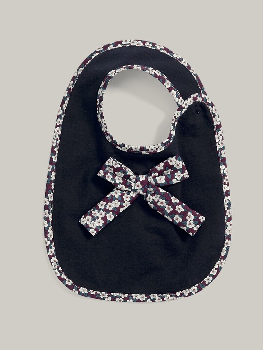 Liberty Bow Bib Navy- One size image number 1