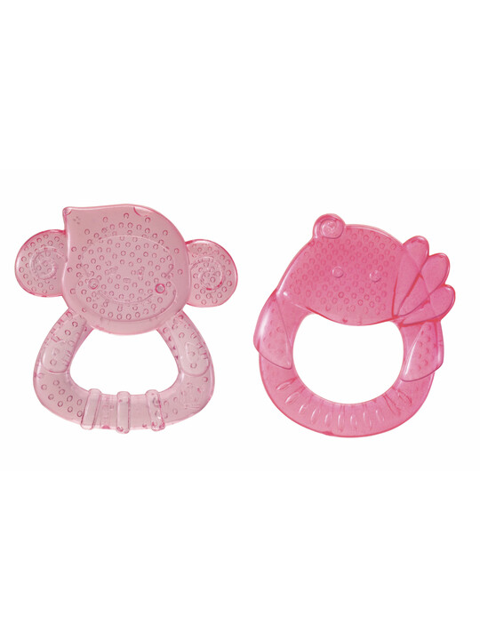 Infantino Safari Teething Pals - Pink image number 1