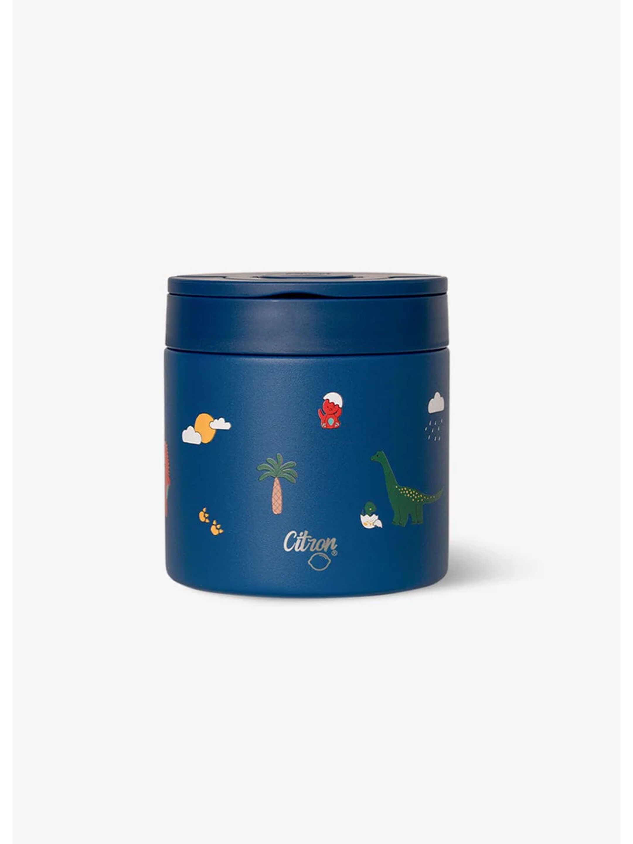 Citron Classic Thermal Food Jar - 350 ml - Dino image number 1