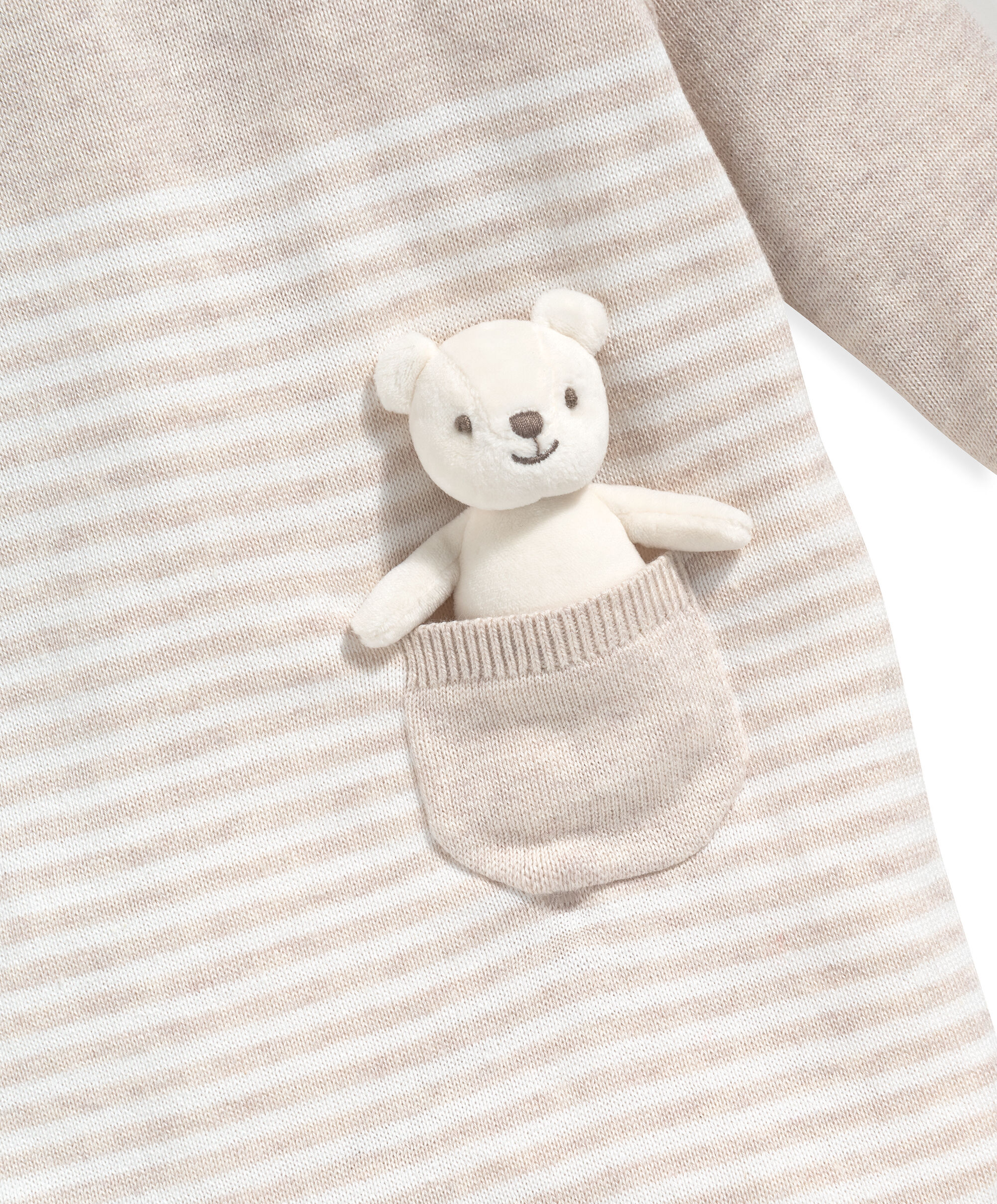 Buy Knit Romper With Bear All-in-one's Rompers Mamas Papas