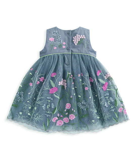 Floral Embroidered Dress image number 3