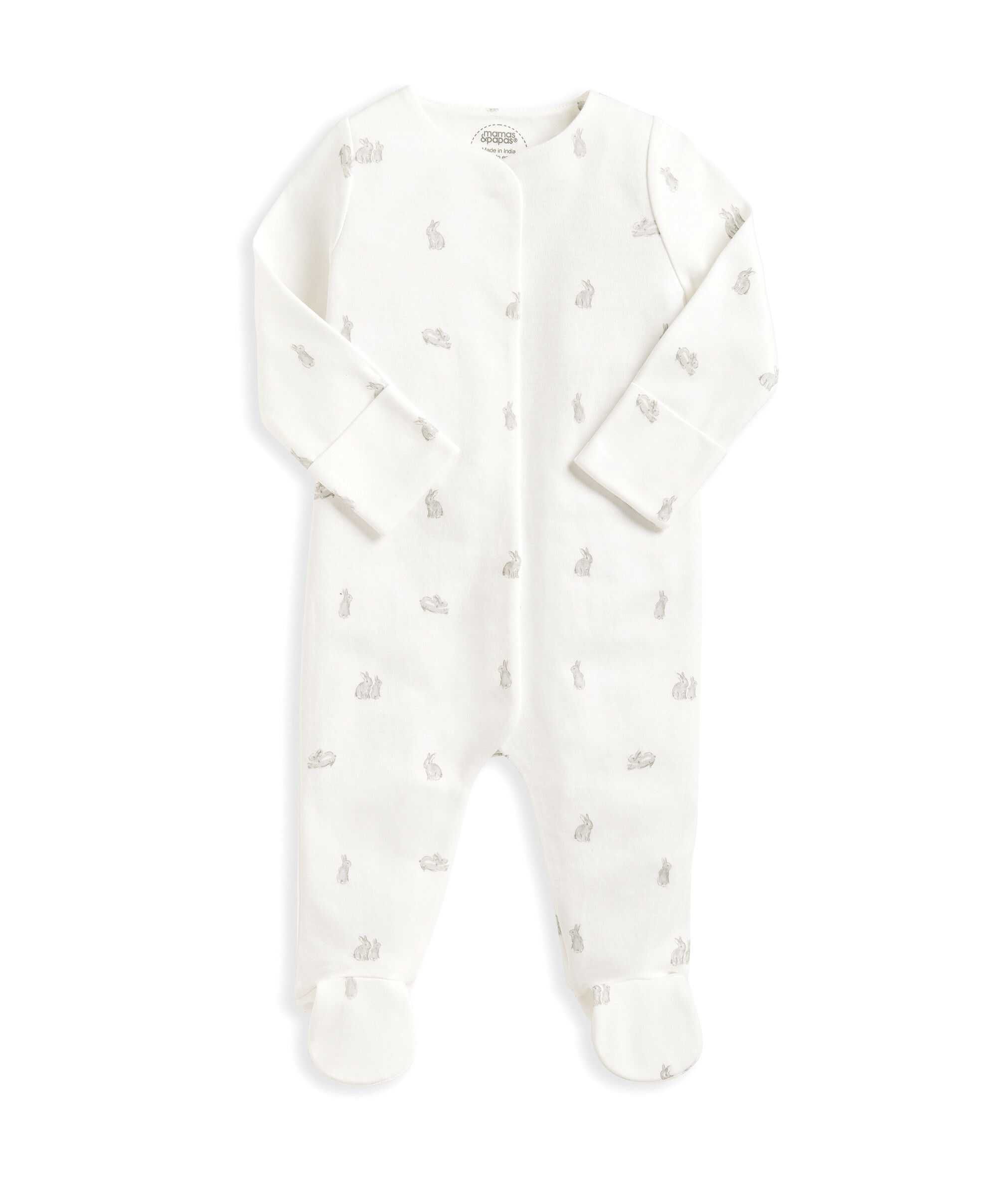Bunny Sleepsuit, Bodysuit & Hat image number 2