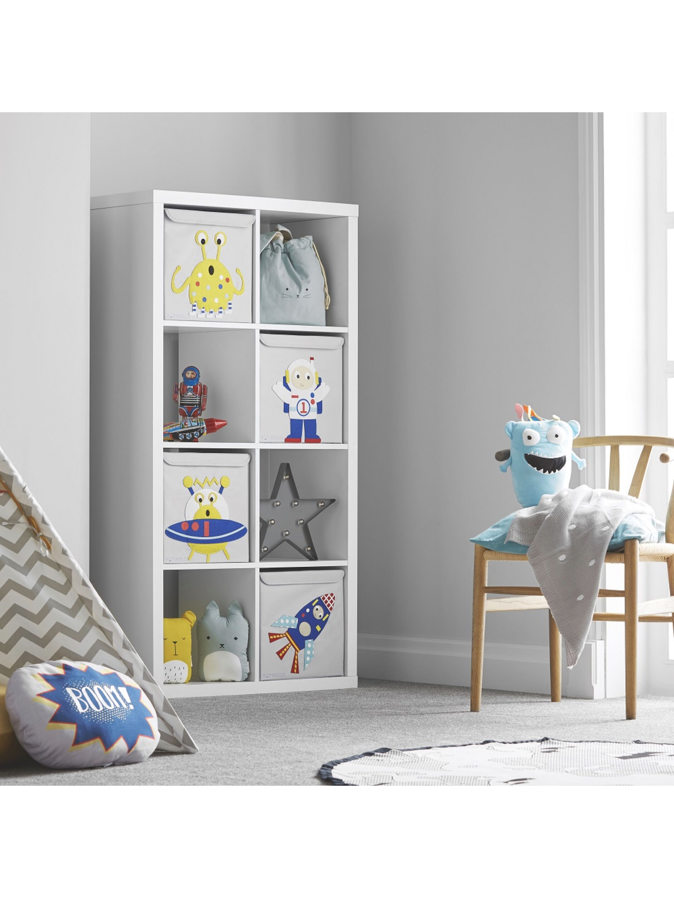 Potwells Children's Storage Box - Spaceship image number 2