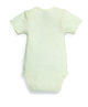 Merino Wool Bodysuit Cream- New Born image number 3