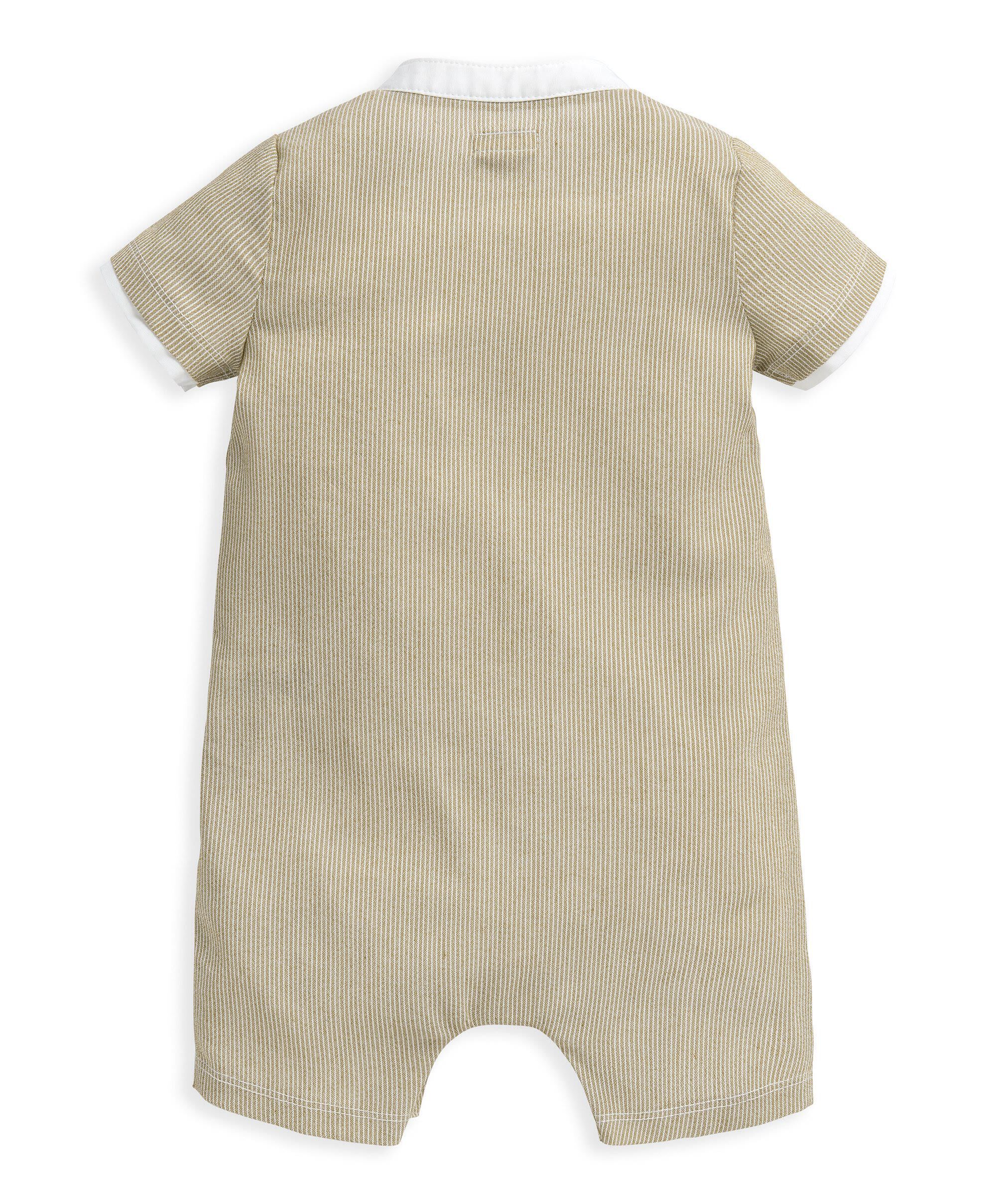 Pinstripe Romper image number 2