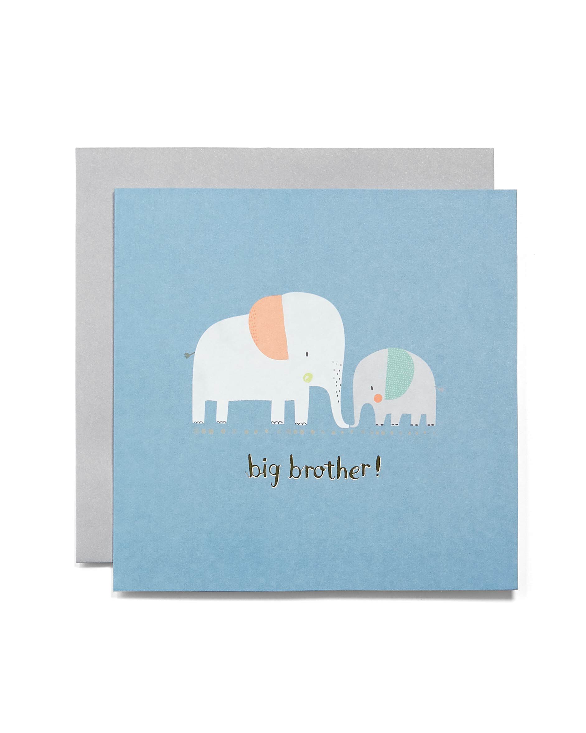 Big Brother Blank Greetings Card image number 1