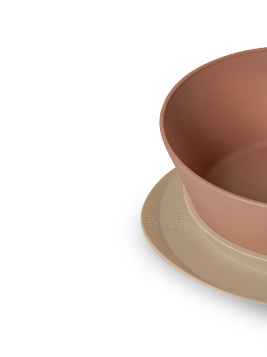 Citron Silicone Bowl Suction - Beige image number 3