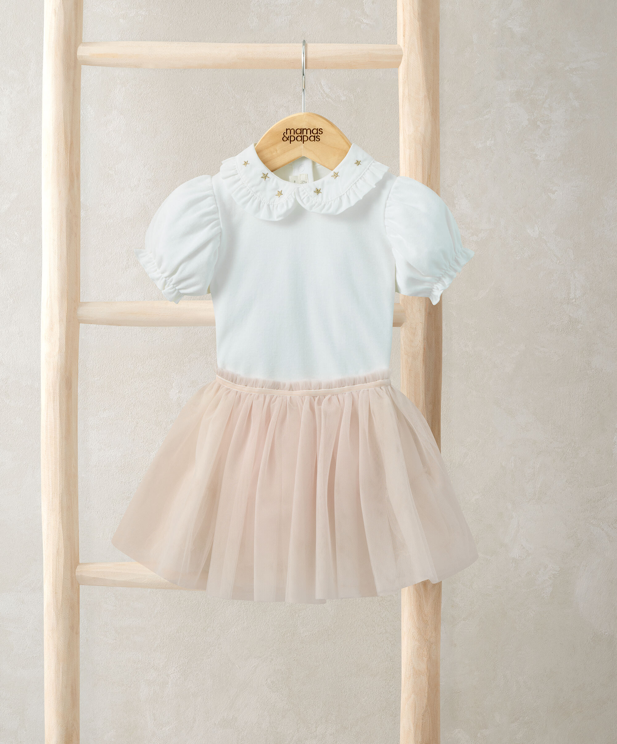 Star Bodysuit & Tutu Outfit Set image number 1