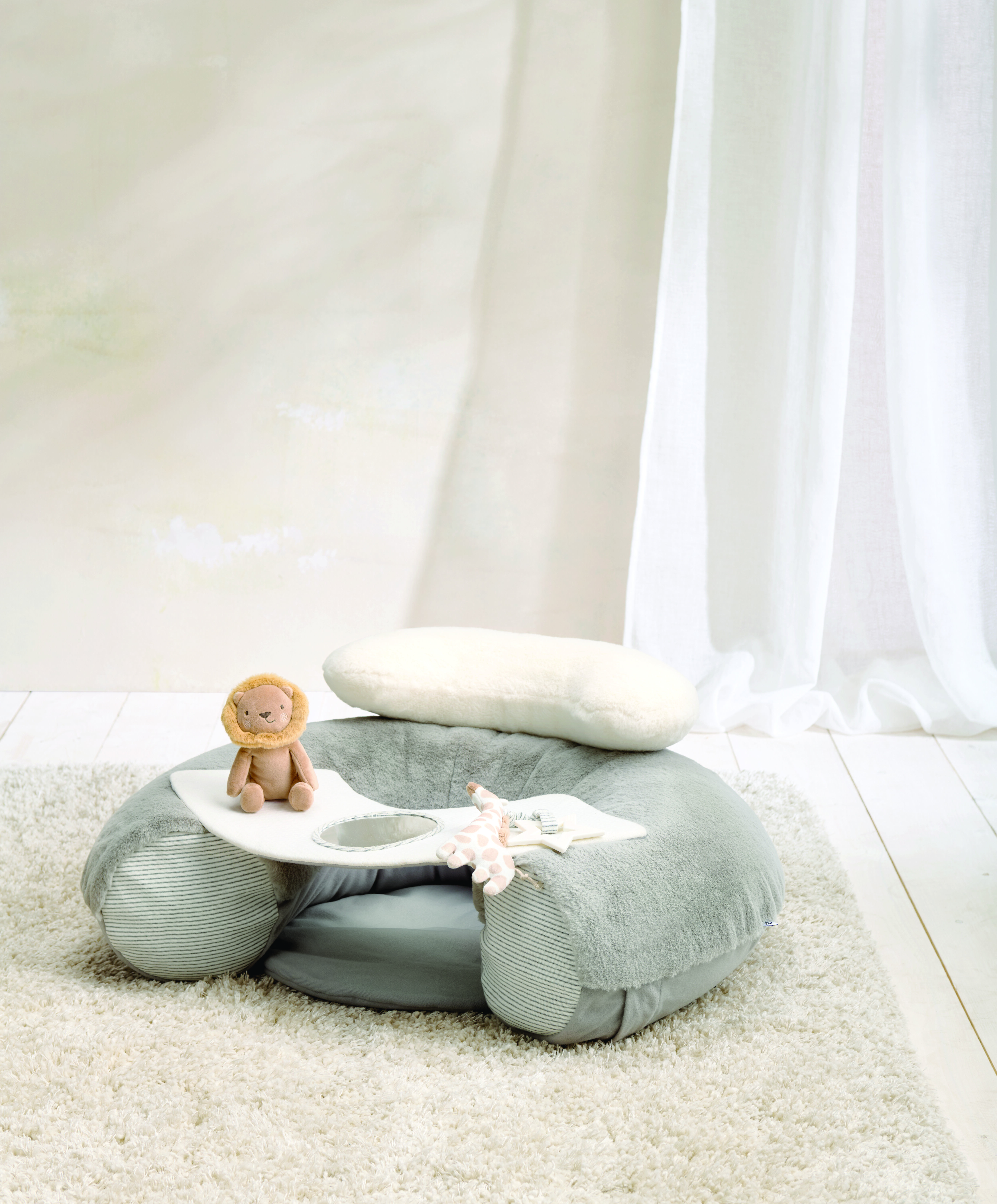 Welcome to the World Sit & Play Elephant Interactive Seat - Grey