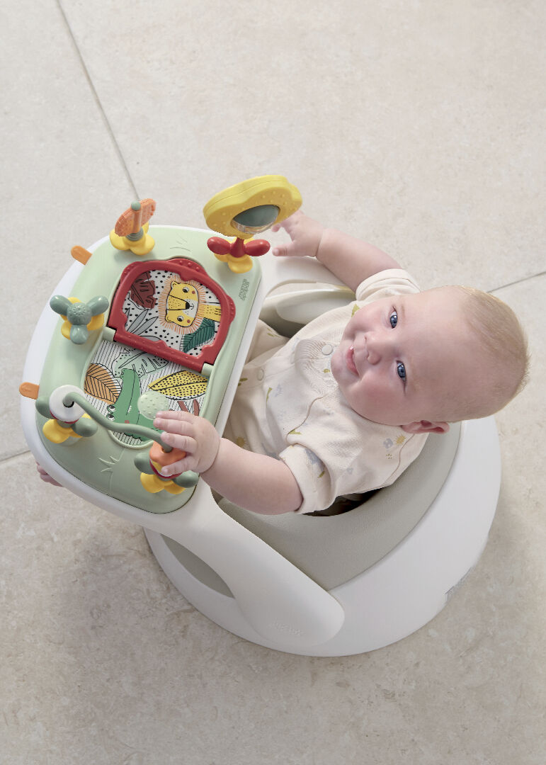 Baby Snug & Activity Tray - Clay image number 2