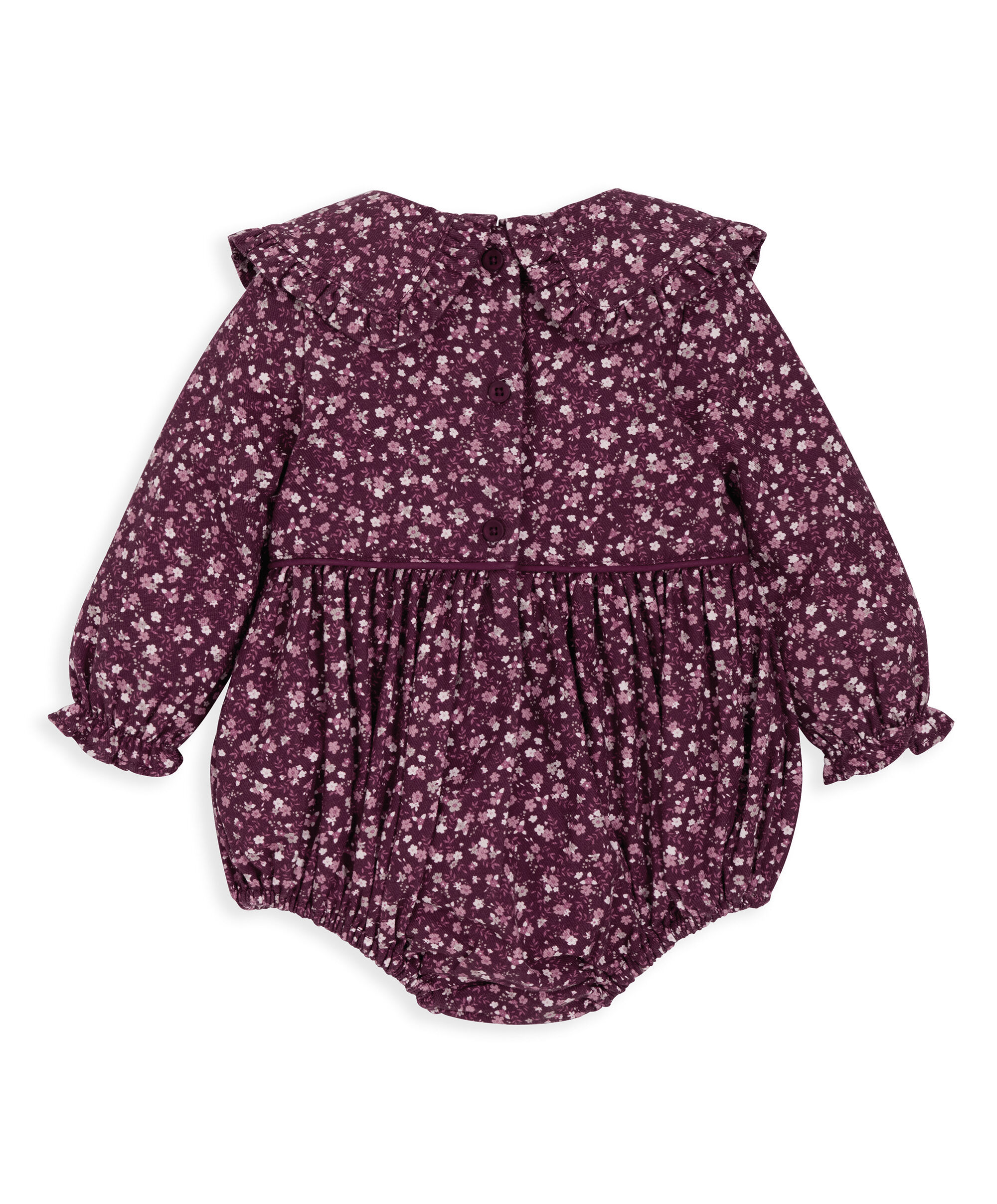 Print Collar Romper image number 2