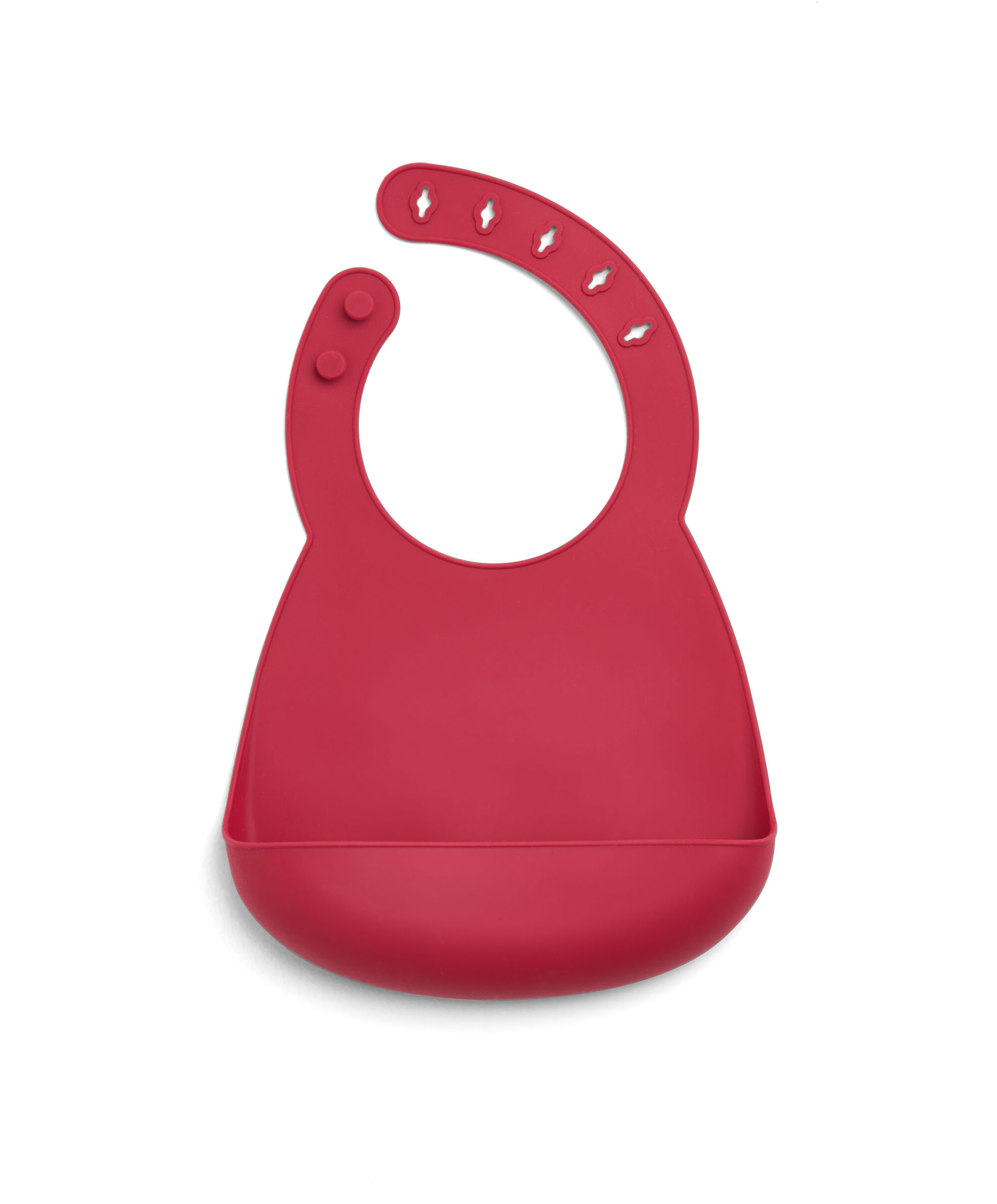 Xmas 2Pk Silicone Bibs - Santa Frie image number 2