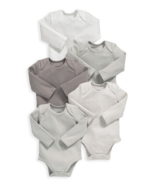 5 Pack Long Sleeve Bodysuits