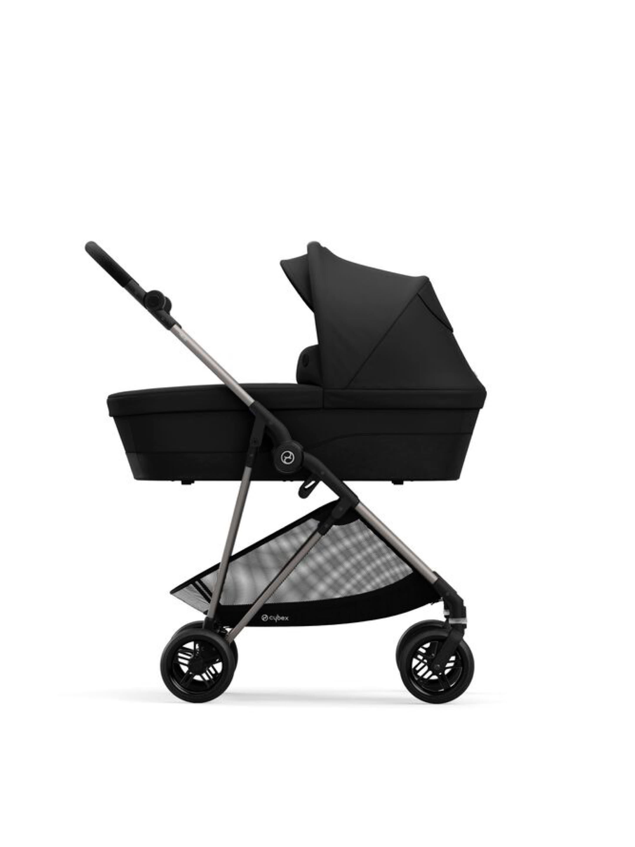 Cybex Melio Carry Cot - Deep Black image number 3