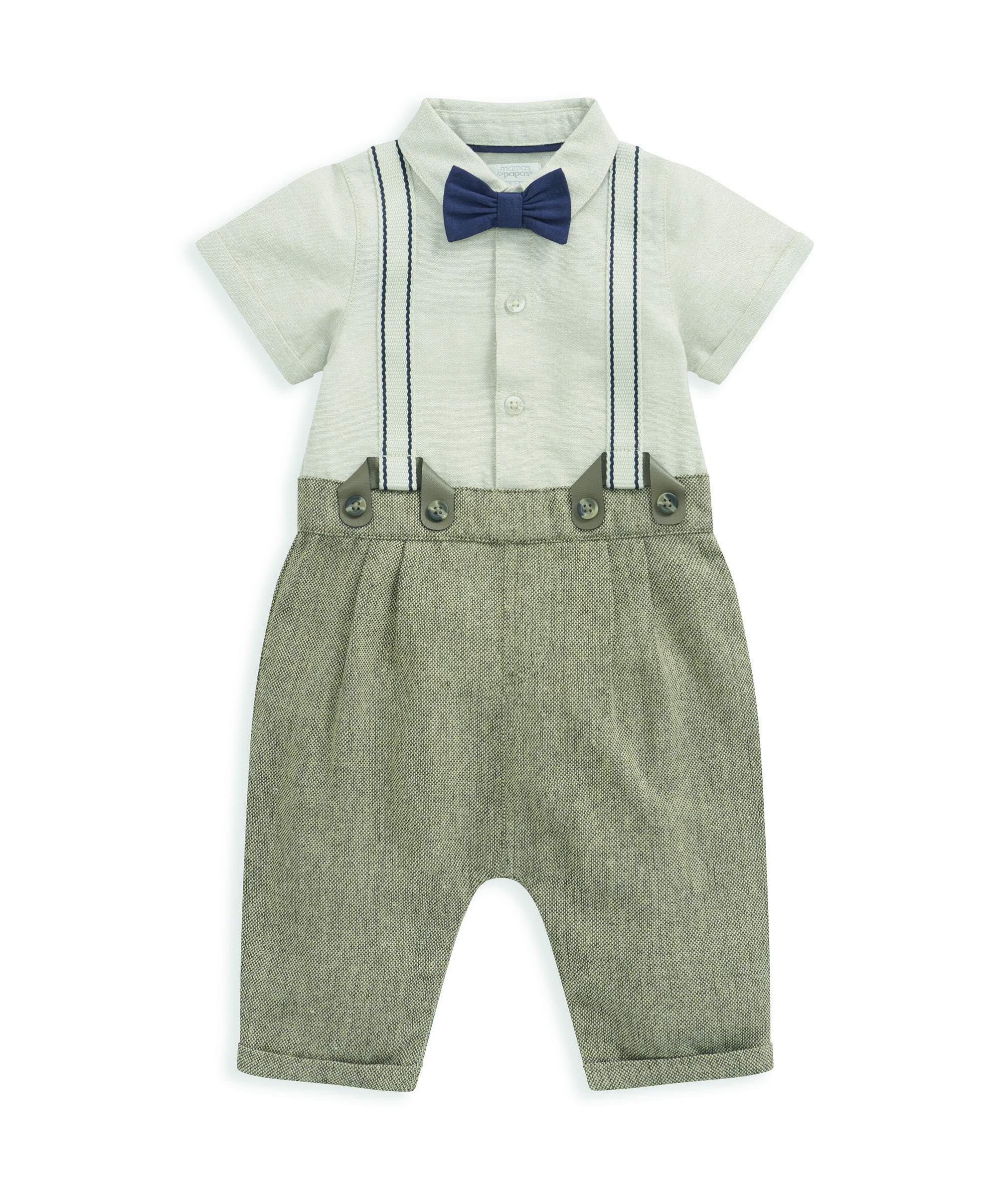 Tweed Mock Romper image number 2