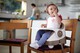 Baby Bud Booster Seat for Dining Table with Detachable Tray - Putty image number 5