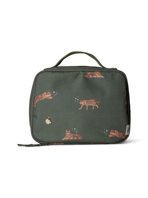 Citron Insulated Square Lunchbag Tiger