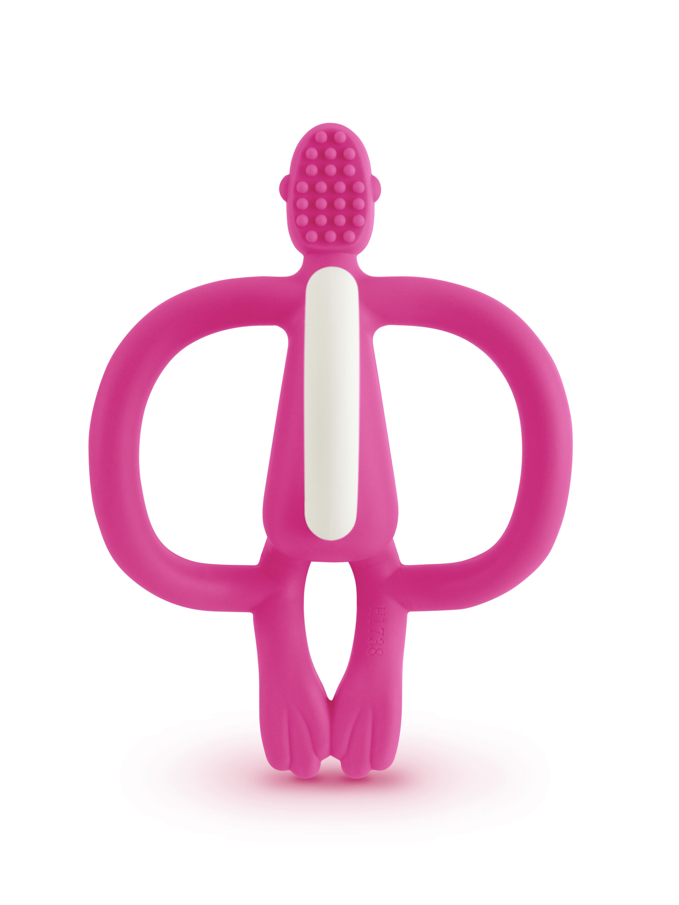 Matchstick Monkey Original Teether - Pink image number 3