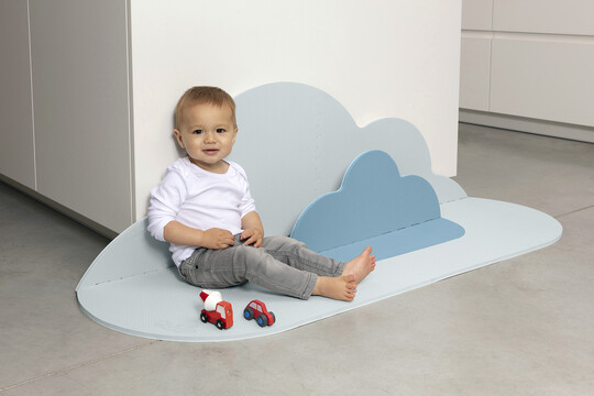 Quut Playmat Cloud Small Dusty Blue image number 3