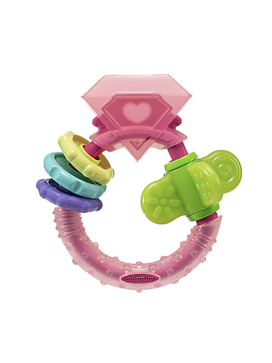 Infantino Chew & Play Ring Teether image number 3