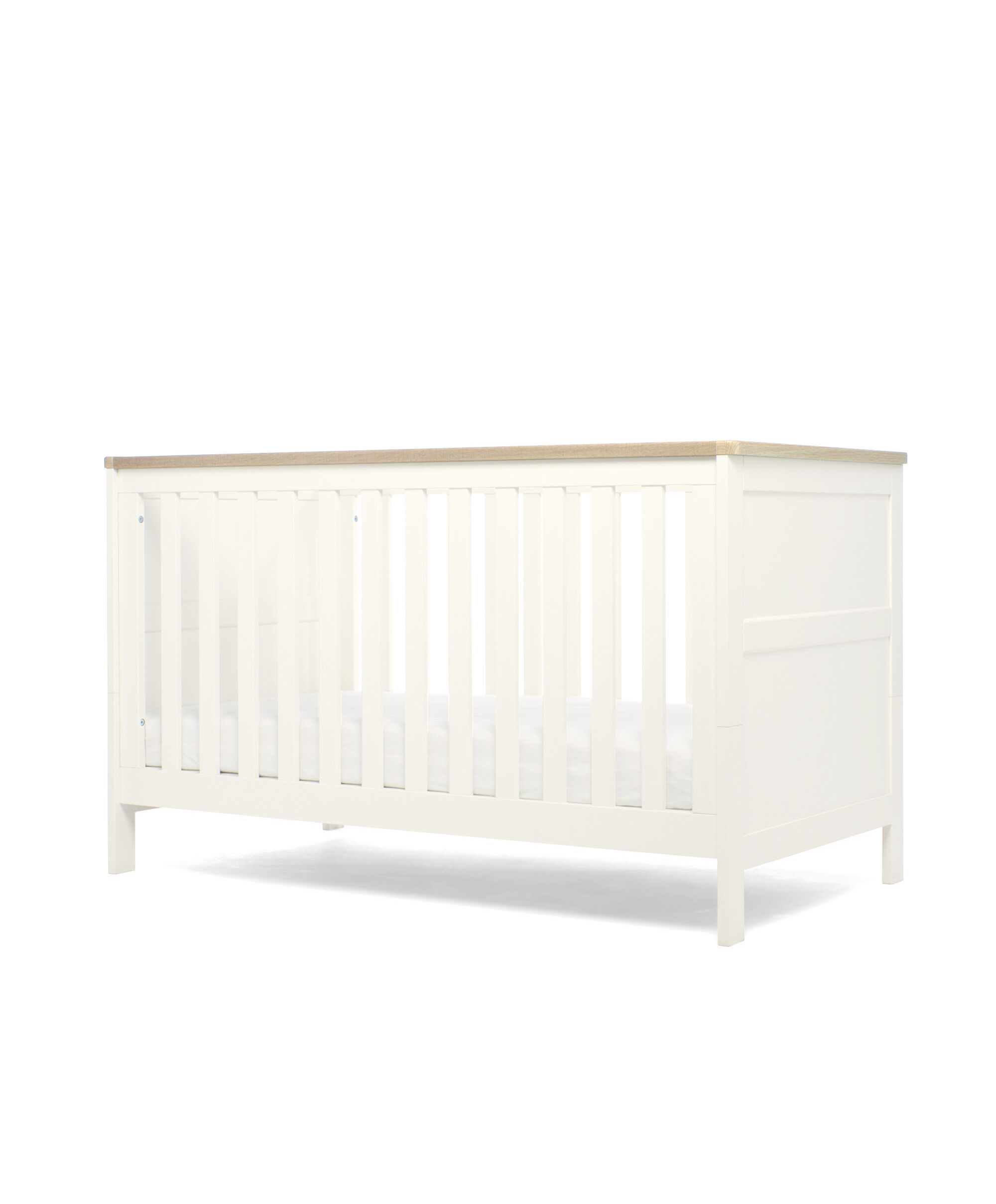 Wedmore Cotbed - White/Oak image number 3