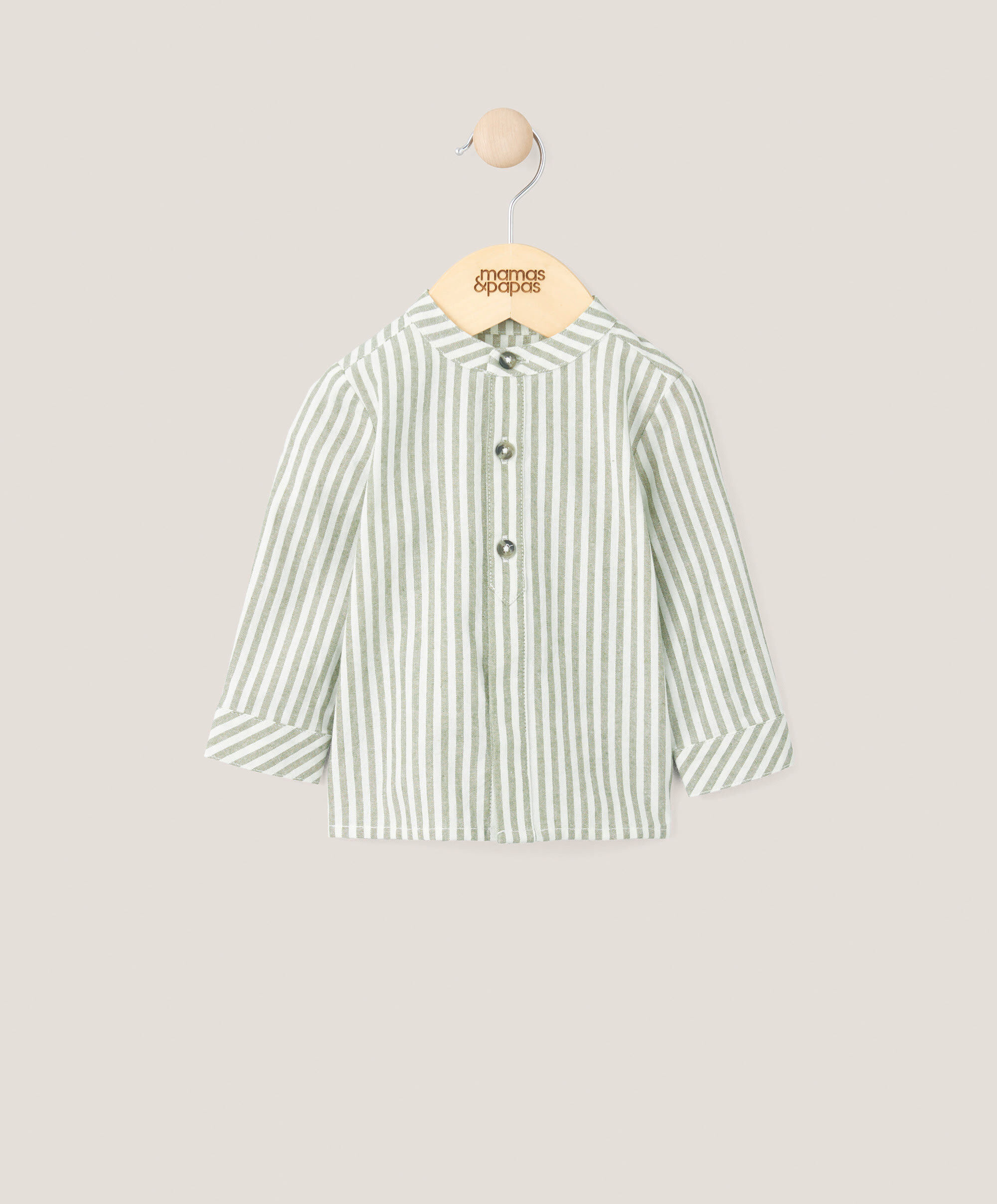 Green Striped Shirt image number 1