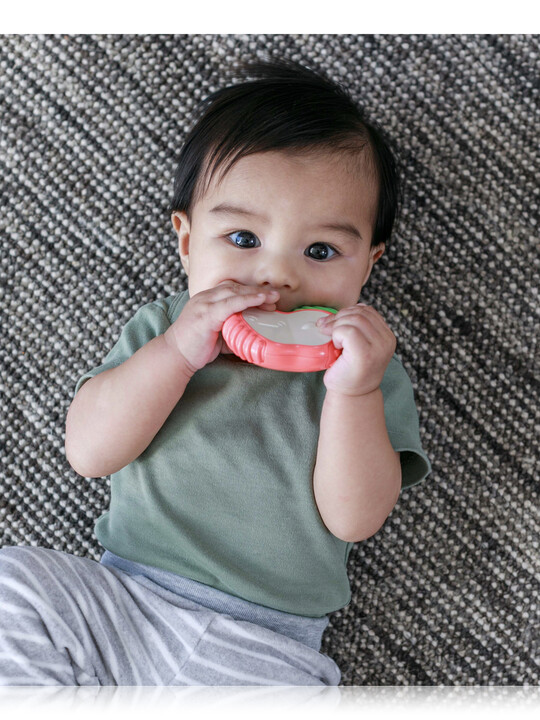 Infantino Lil' Nibbles Vibrating Teether - Apple image number 2